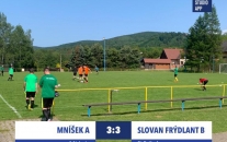 FK Mníšek : Slovan Frýdlant B 3:3