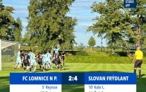FC Lomnice nad Popelkou : Slovan Frýdlant A 2:4 (2:3)