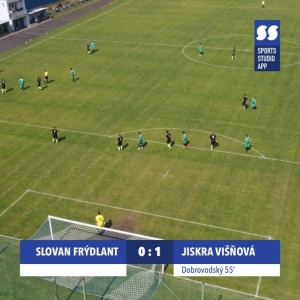 Slovan Frýdlant B : TJ Jiskra Višňová 0:1 (0:0)