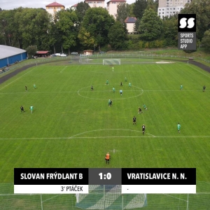 Slovan Frýdlant B : TJ Jiskra Vratislavice nad Nisou 1:0 (1:0)