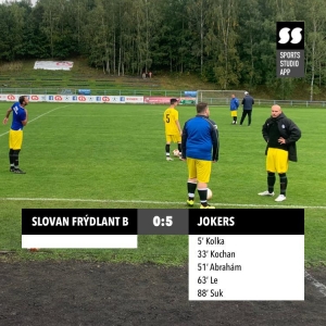 Slovan Frýdlant B : FC Jokers Frýdlant 0:5